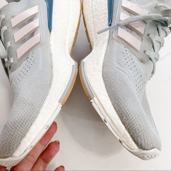 Adidas Ultraboost 21 Women's Training Shoes in Blue and Pink | 8.5 - Picture 7 of 13